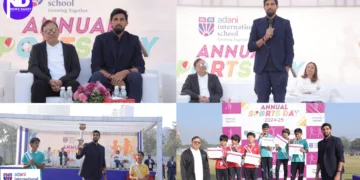 Ishant Sharma Relives His Childhood at Adani International School’s Sports Fest