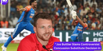 Jos Buttler Slams Controversial Concussion Substitute Decision in India vs England T20I