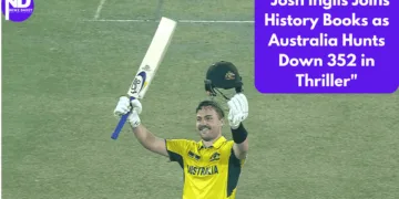 Josh Inglis Joins History Books as Australia Hunts Down 352 in Thriller