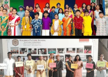 The Power of Language: How DPS East & KFS Ghatlodia Students Celebrated Their Roots