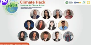 Young Innovators Unite Across Borders to Combat Climate Change at Climate Hack 2024