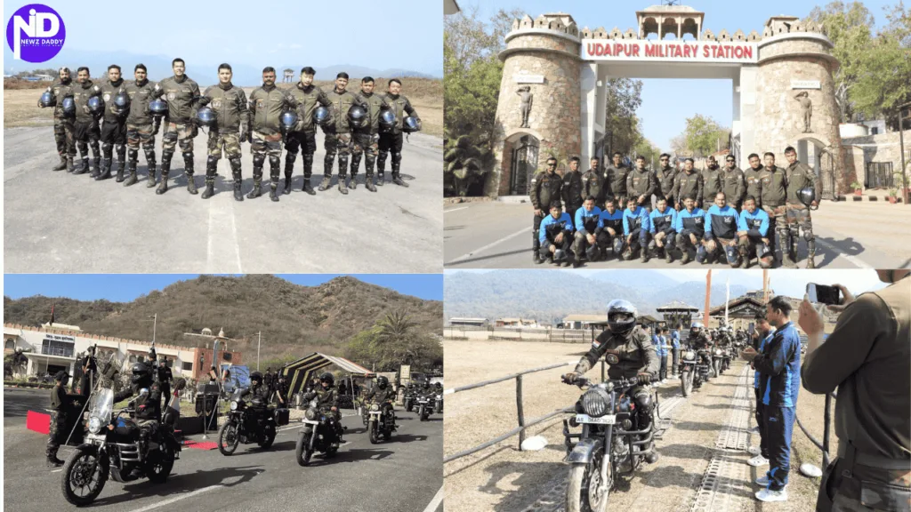 A Journey of Bravery Assam Rifles Motorcycle Rally Ends in Gujarat’s White Desert