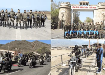 A Journey of Bravery Assam Rifles Motorcycle Rally Ends in Gujarat’s White Desert