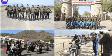 A Journey of Bravery Assam Rifles Motorcycle Rally Ends in Gujarat’s White Desert