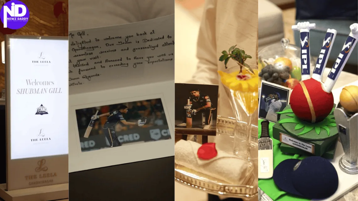 Gujarat Titans Receive Royal Welcome at The Leela Gandhinagar for IPL 2025