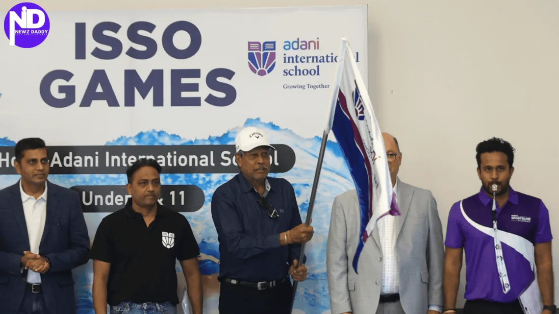 Kapil Dev Sparks Excitement at ISSO Swimming Regionals in Ahmedabad