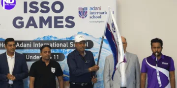 Kapil Dev Sparks Excitement at ISSO Swimming Regionals in Ahmedabad