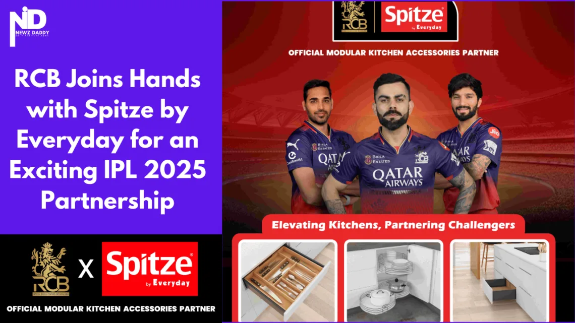 RCB Joins Hands with Spitze by Everyday for an Exciting IPL 2025 Partnership
