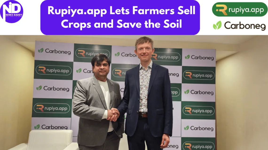 Rupiya.app Lets Farmers Sell Crops—and Save the Soil