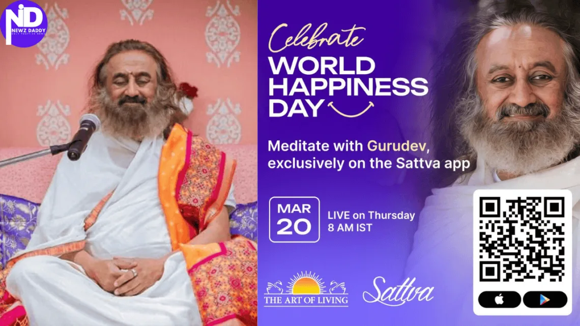 Sri Sri Ravi Shankar Invites You to the World’s Largest Happiness Weekend