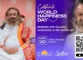 Sri Sri Ravi Shankar Invites You to the World’s Largest Happiness Weekend