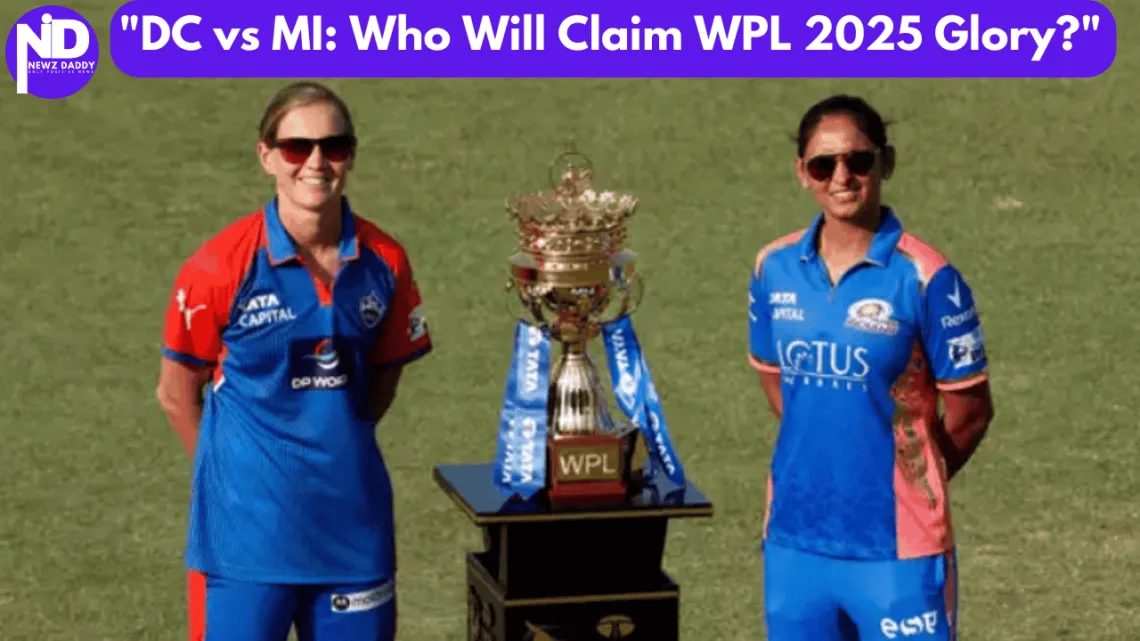 "DC vs MI: The Redemption Final – Who Will Claim WPL 2025 Glory?"