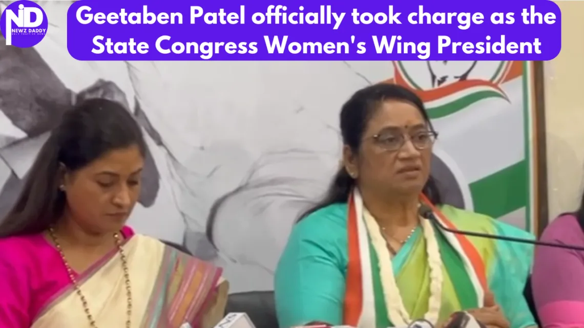 Geetaben Patel Takes Charge