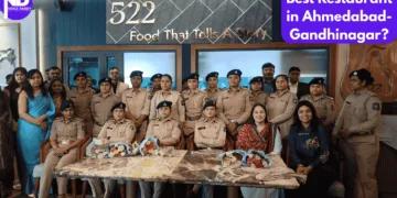 A Restaurant with Heart -522 Opens with a Tribute to Gujarat Police SHE Team