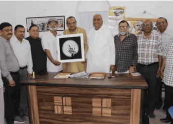 BR Prajapati Elected as GJU President for 8th Consecutive Term