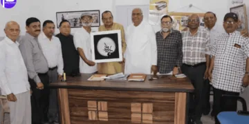 BR Prajapati Elected as GJU President for 8th Consecutive Term