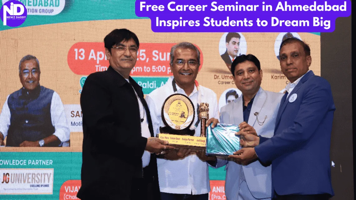 Free Career Seminar in Ahmedabad Inspires Students to Dream Big