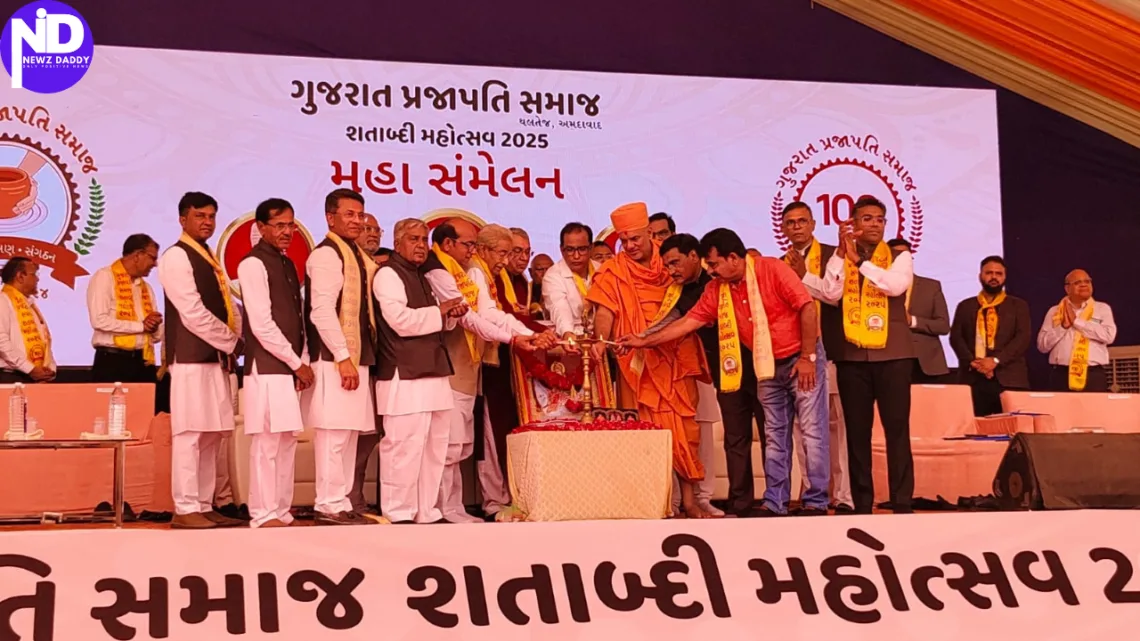 Gujarat Prajapati Samaj Marks 100 Years with a Grand Celebration in Ahmedabad