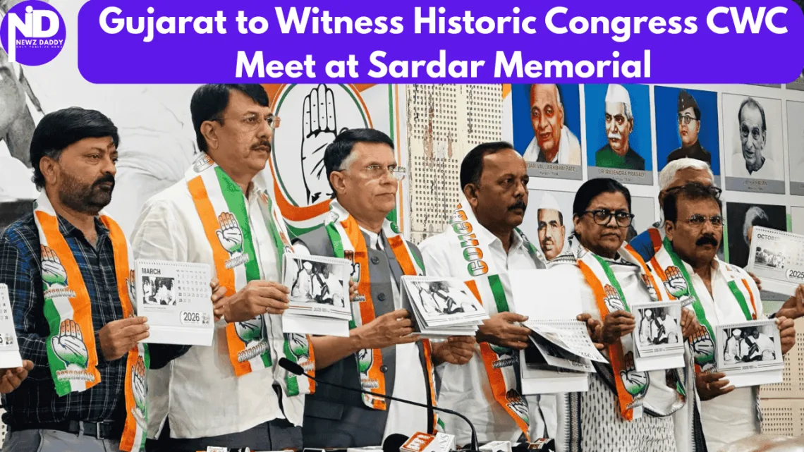 Gujarat to Witness Historic Congress CWC Meet at Sardar Memorial