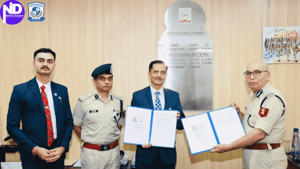 India's Security Gets Smarter RRU and CISF Join Hands