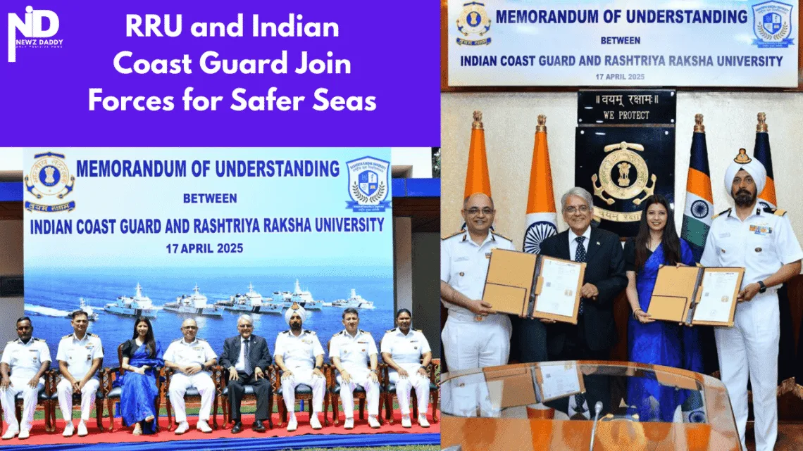 RRU and Indian Coast Guard Join Forces for Safer Seas