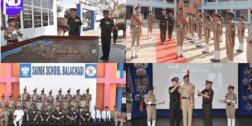 Sainik School Balachadi's Cadets Step into Leadership with Pride