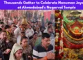 Thousands Gather to Celebrate Hanuman Jayanti at Ahmedabad’s Sacred Nagarvel Temple