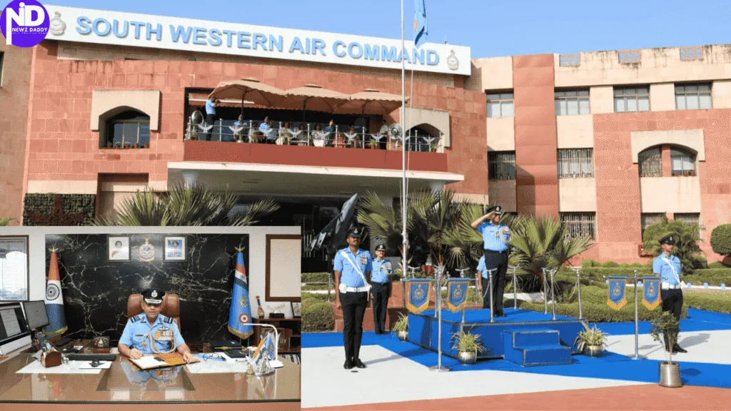 Air Marshal Nagesh Kapoor Takes Command at SWAC