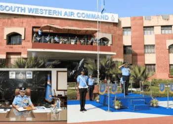 Air Marshal Nagesh Kapoor Takes Command at SWAC