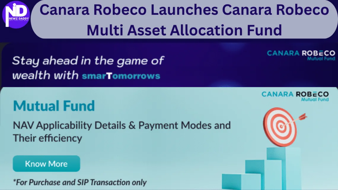 Canara Robeco Launches Canara Robeco Multi Asset Allocation Fund