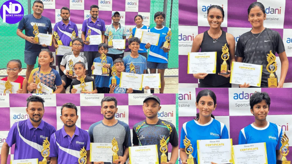 GSTA and Adani Sportsline Foster Tennis Talent in Gujarat