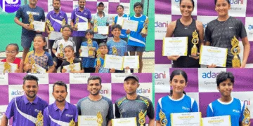 GSTA and Adani Sportsline Foster Tennis Talent in Gujarat