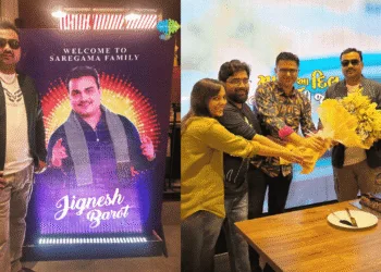 Jignesh Barot (Kaviraj) Joins Saregama Gujarati