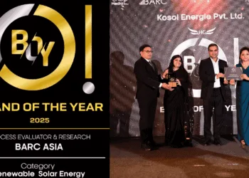 Kosol Energie Shines Bright: Named 'Best Solar Brand of 2025