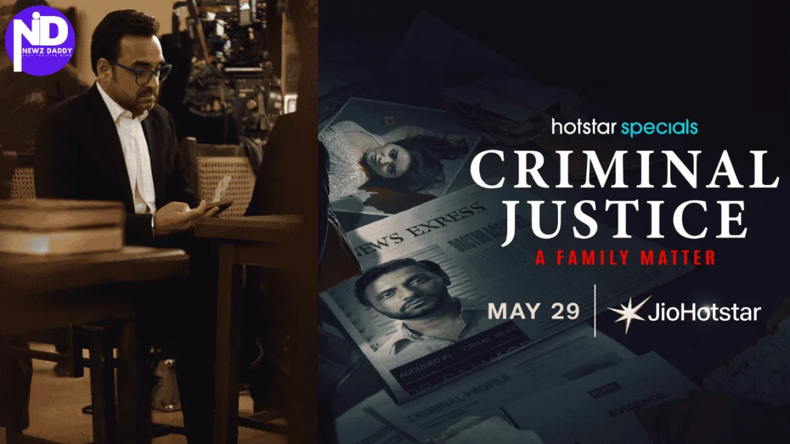 Pankaj Tripathi's Deep Dive into Legal Realism for 'Criminal Justice'