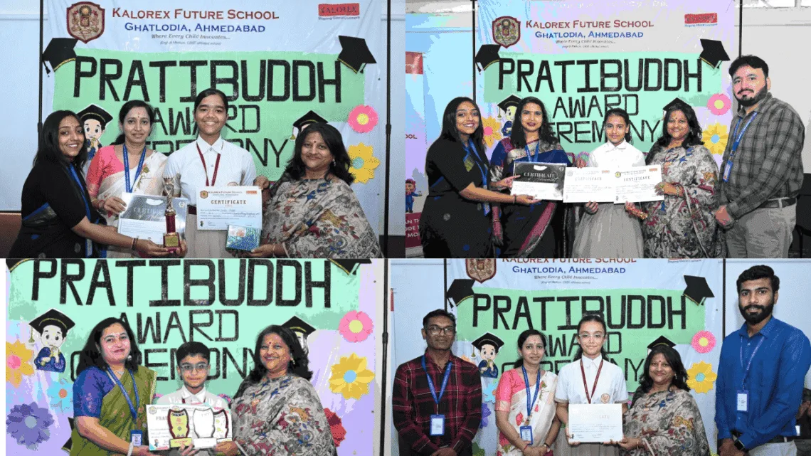 Proud Moments: KFS Ghatlodia’s Grand Award Ceremony 2025