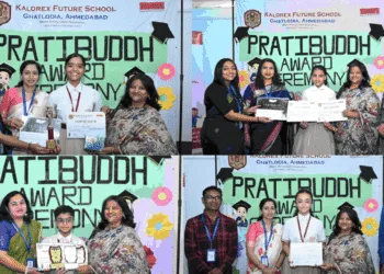 Proud Moments: KFS Ghatlodia’s Grand Award Ceremony 2025