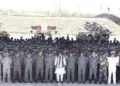 RM Rajnath Singh with IAF Chief at Bhuj Air base camp