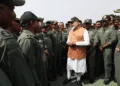 The Indian Prime Minister Shri Narendra Modi Meet The Brave Warriors of The Indian Air Force