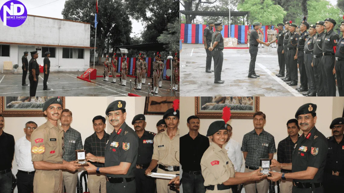 A Day of Pride: Maj Gen Godara Inspires NCC Cadets in Junagadh