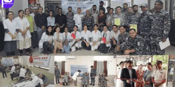 ICG Officers and Families Step Up to Donate Blood, Spread Smiles