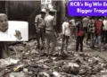 Chinnaswamy Stadium after a stampede during Royal Challengers Bangalore (RCB)'s victory celebrations(ANI Grab )