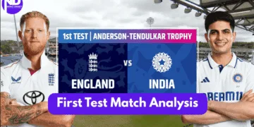 Ind vs Eng- First Test Match Analysis