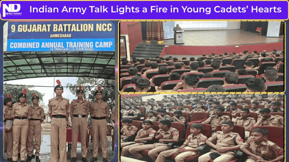 Indian Army Talk Lights a Fire in Young Cadets’ Hearts