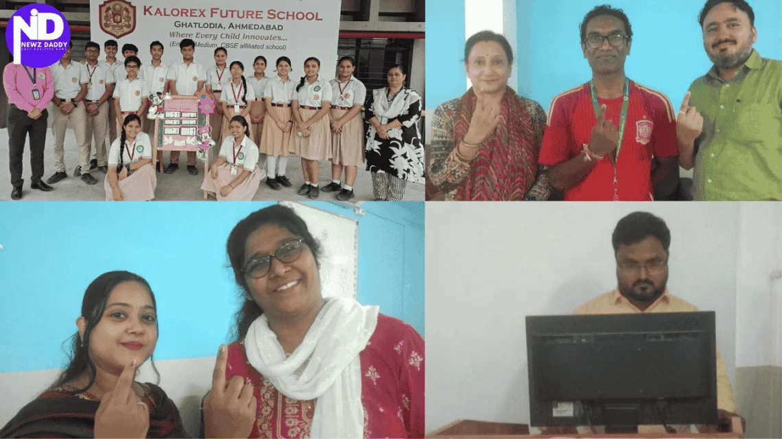 Kalorex students step up using the KFSG-DigiVote voting system