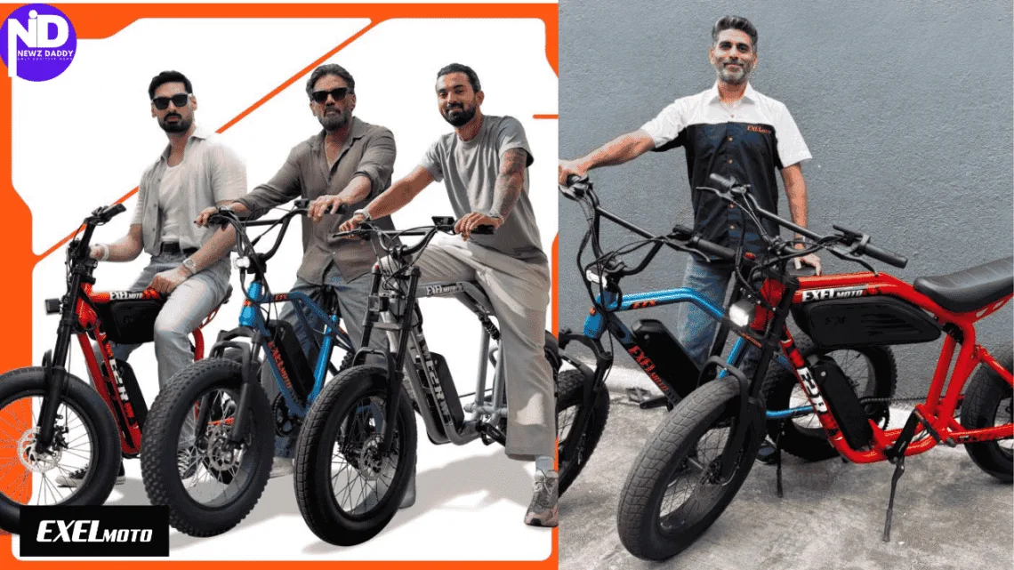  Suniel Shetty & KL Rahul Team Up to Launch Exelmoto Ebikes