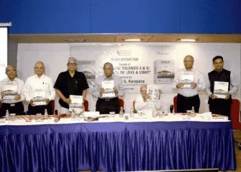 The books "Gurubodh Volumes 4 & 5: Fragrance of Love & Light" by Guruji G Narayana