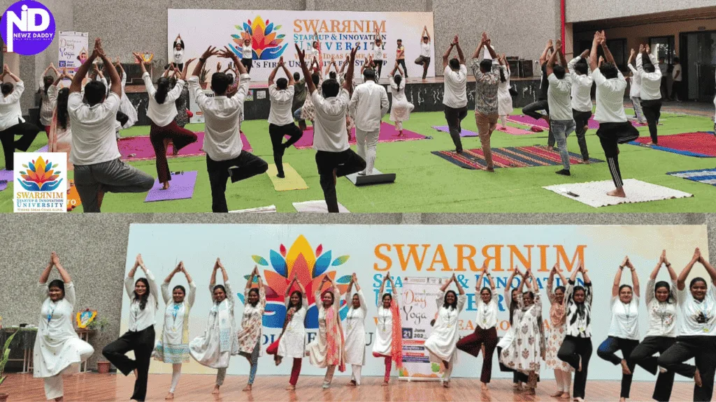 Young Yogis Steal the Spotlight at Swarrnim’s Yogotsav 2025