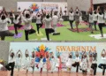 Young Yogis Steal the Spotlight at Swarrnim’s Yogotsav 2025