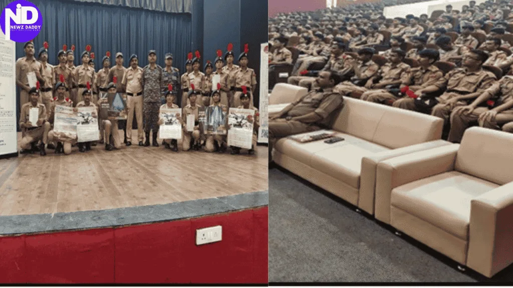 NCC cadets hear powerful stories from real heroes in uniform